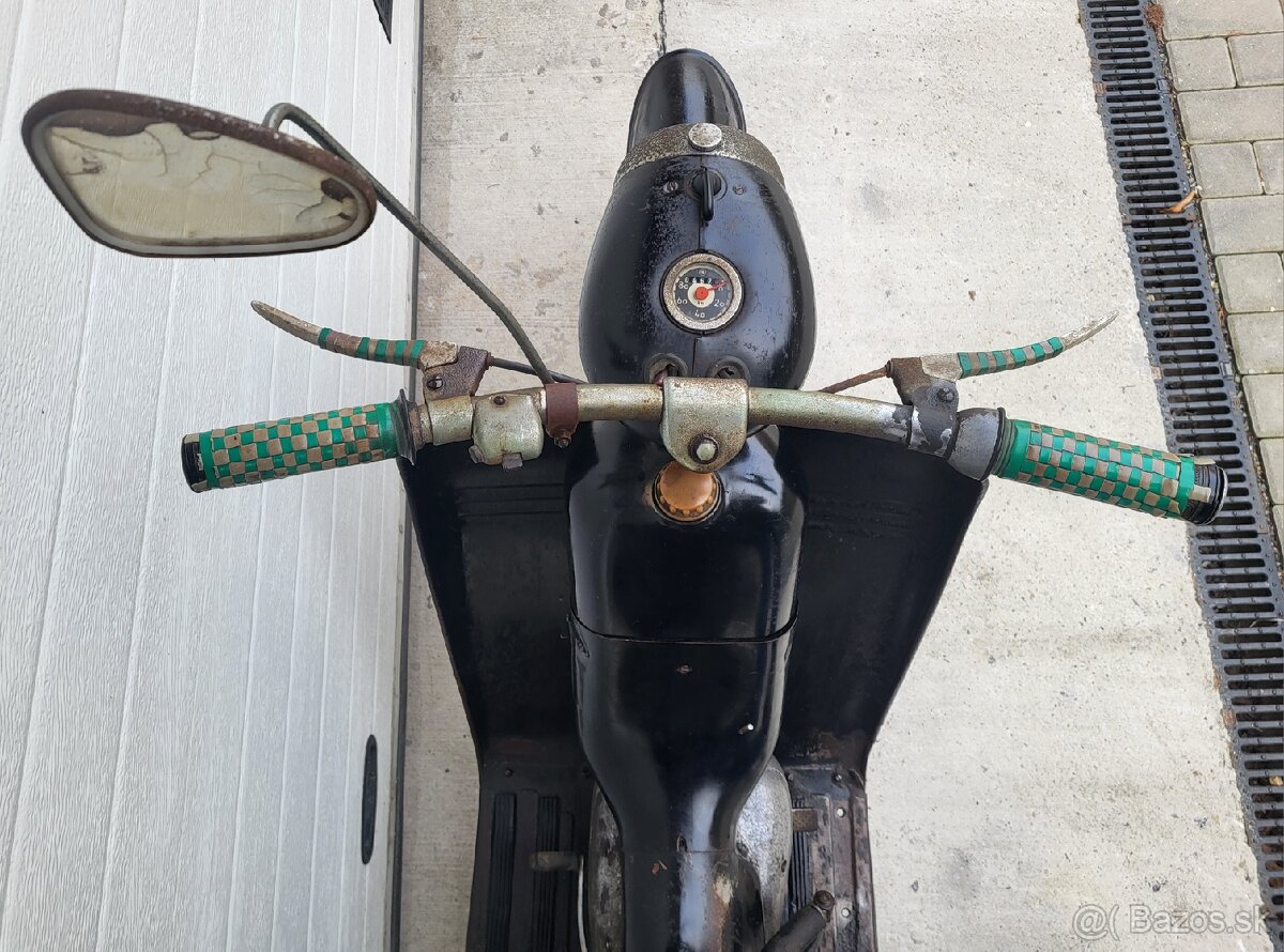 Jawa pionier typ 555 original čierna r.v 1962 - 5