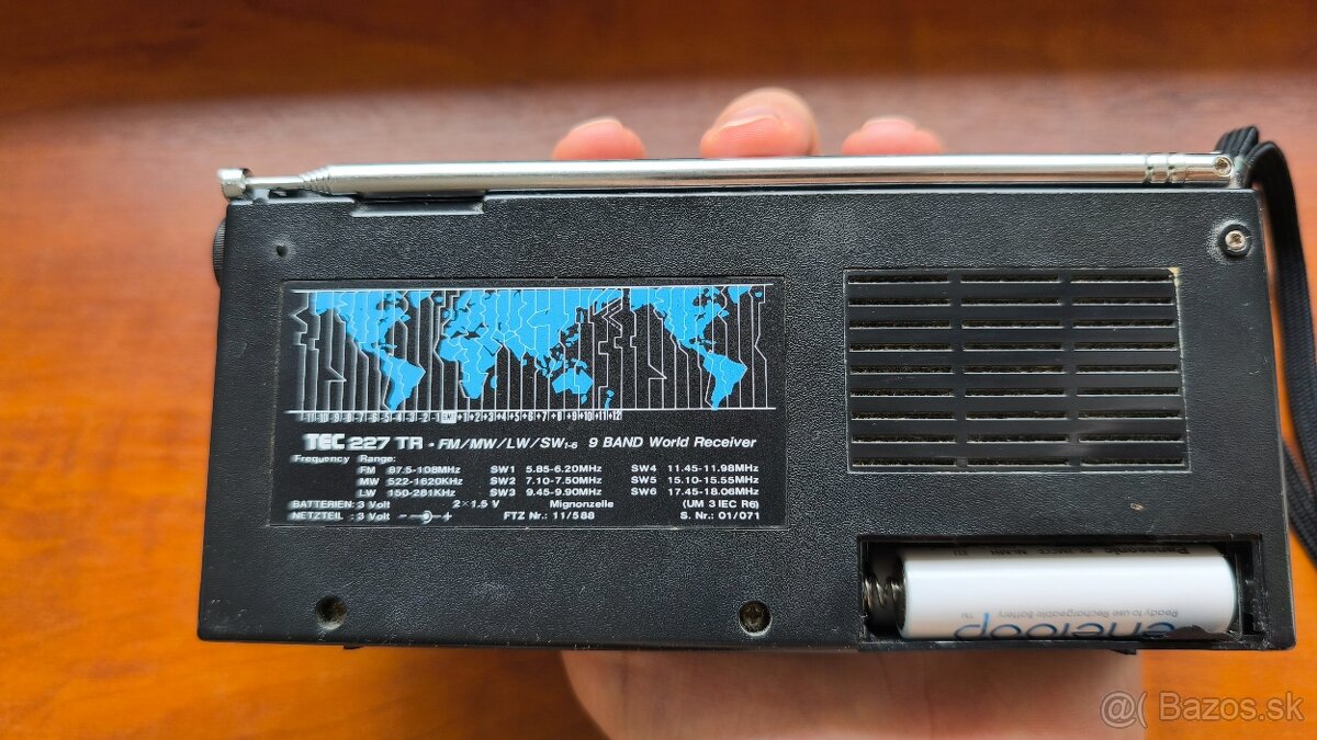 Vintage Rádio 227-TR - TEC - 5