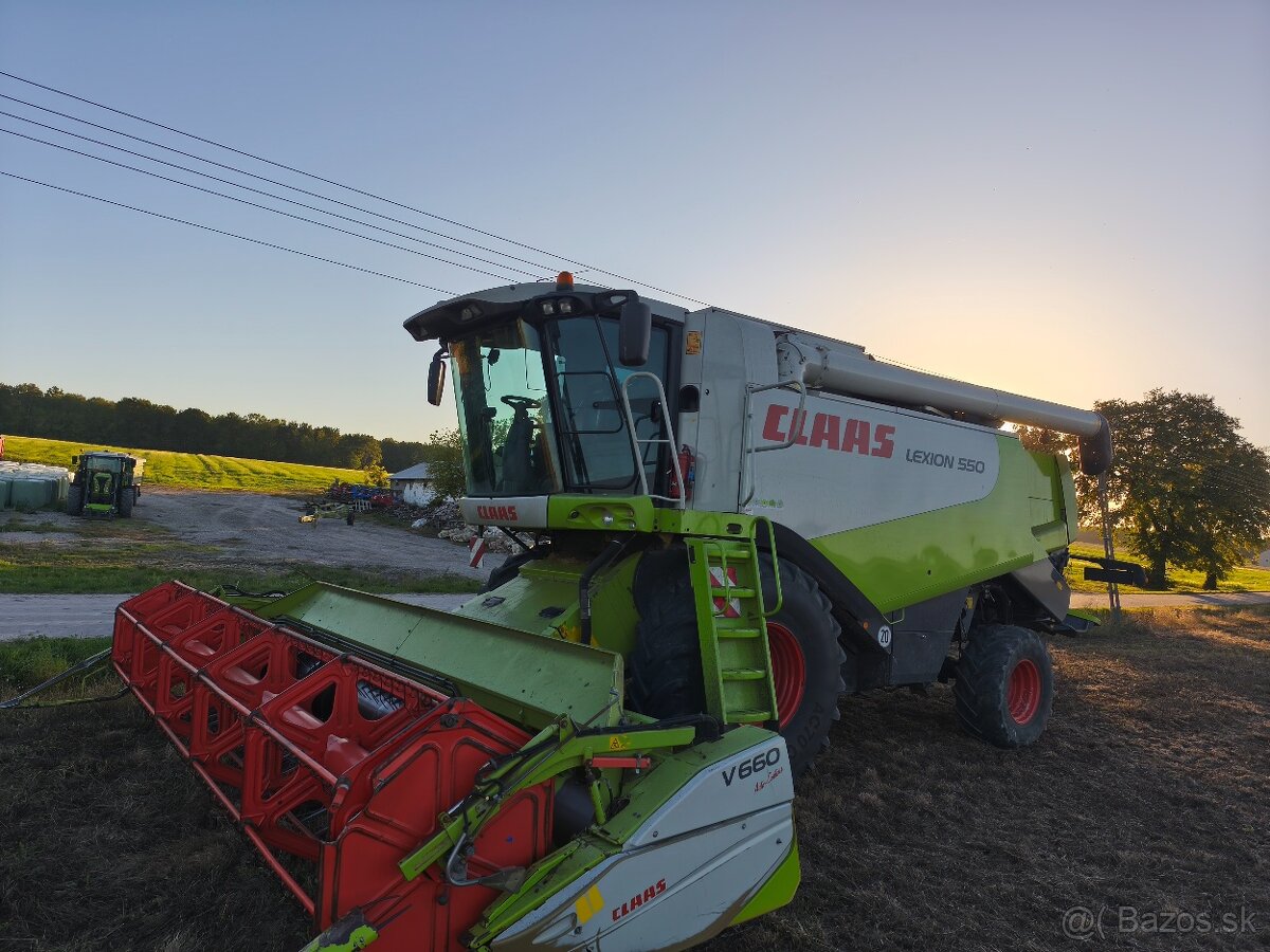 Claas Lexion 550 + Vario 660 - 5