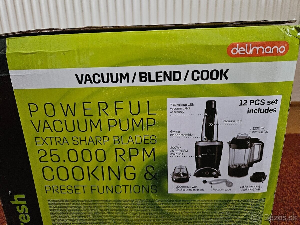 Uplne novy nepouzity mixer Delimano MultiFresh 6v1. - 5