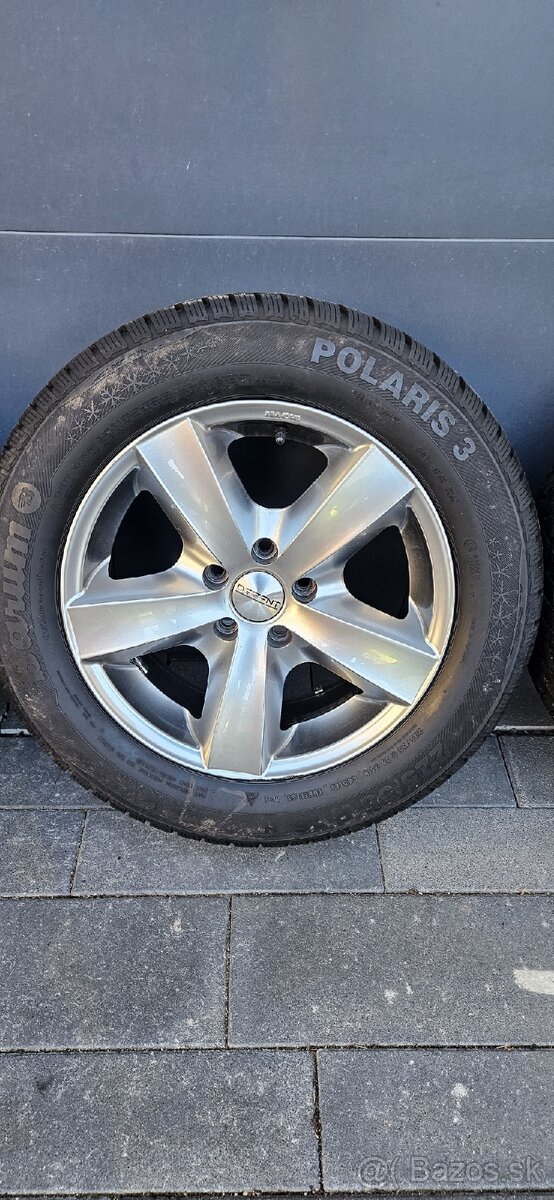 Zimna sada kolies 225/55 7J R16 5x110 Opel - 5