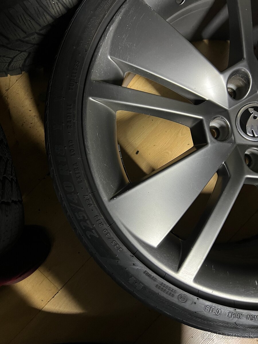 Letne pneu s diskom r18 5x112 - 5