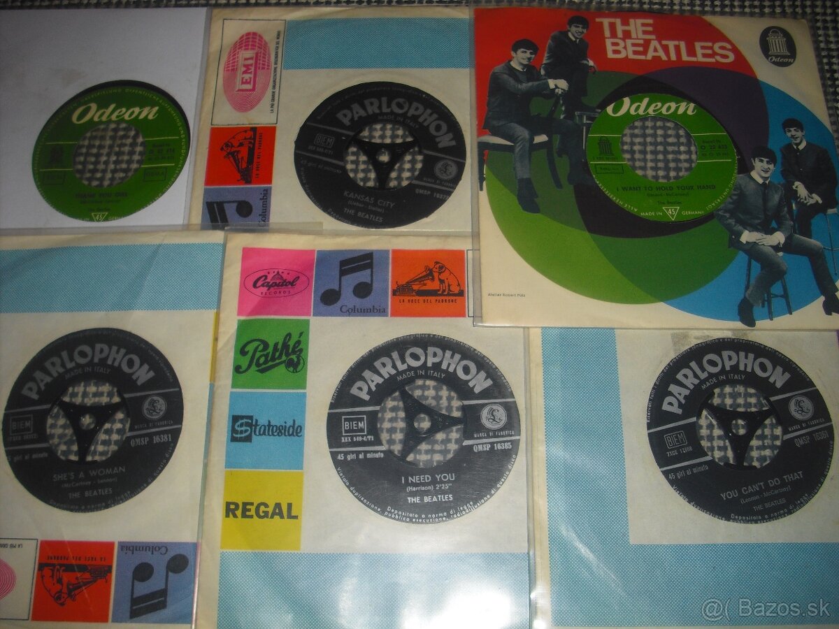 predam zbierka The Beatles CD, LP, EP, Single raritne - 5