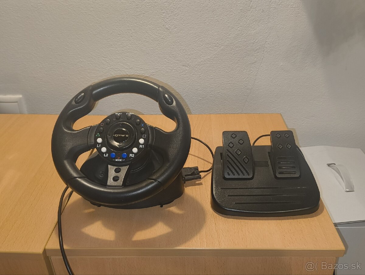 PlayStation 2 Slim + volant – funkčná, zachovalá - 5