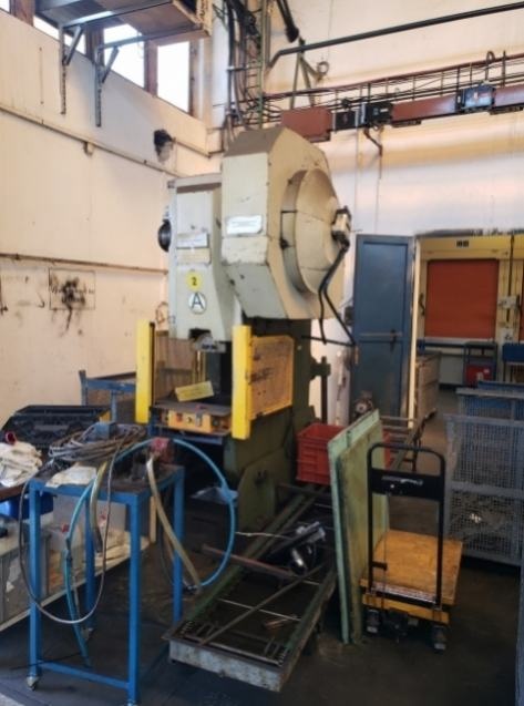 LENP 63, excentrický lis po generální opravě 2000 - 5