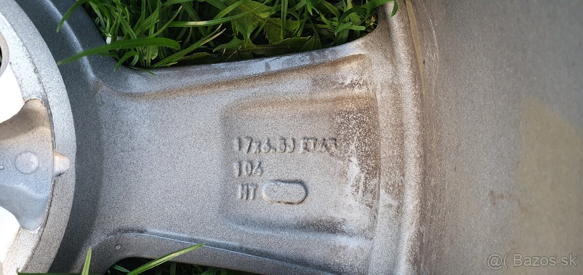 originál alu Toyota R17 + zimné pneu 215/60/17 - 5