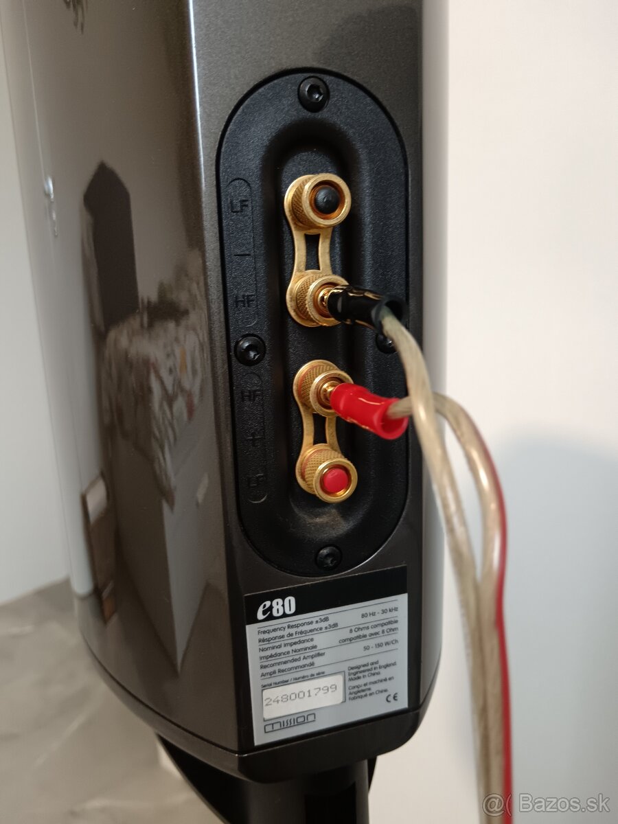 Sada reproduktorov Mission Elegante E80, E8C 4.0 5.1 6.1 - 5