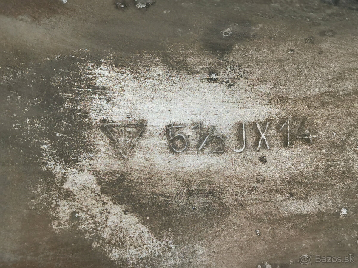 Porsche 911 / 912 - orig. 14" Fuchs alu s nejazdenými pneu - 5