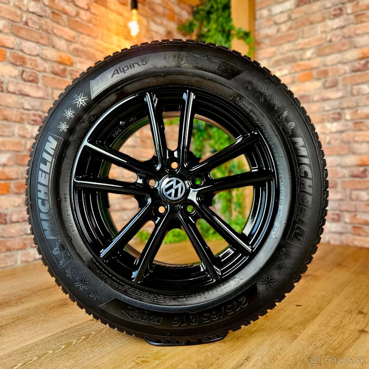 Alu R16 5x112 pre VW Tiguan / Audi Q3 + zimné 215/65 R16 - 5
