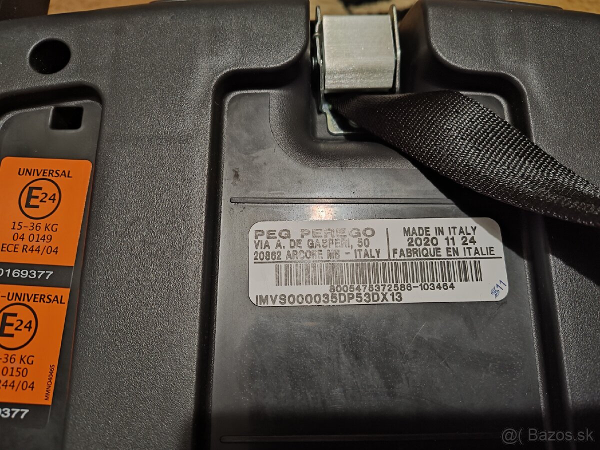 Podsedak s ISOFIX, Peg Perego 15 - 36kg - 5