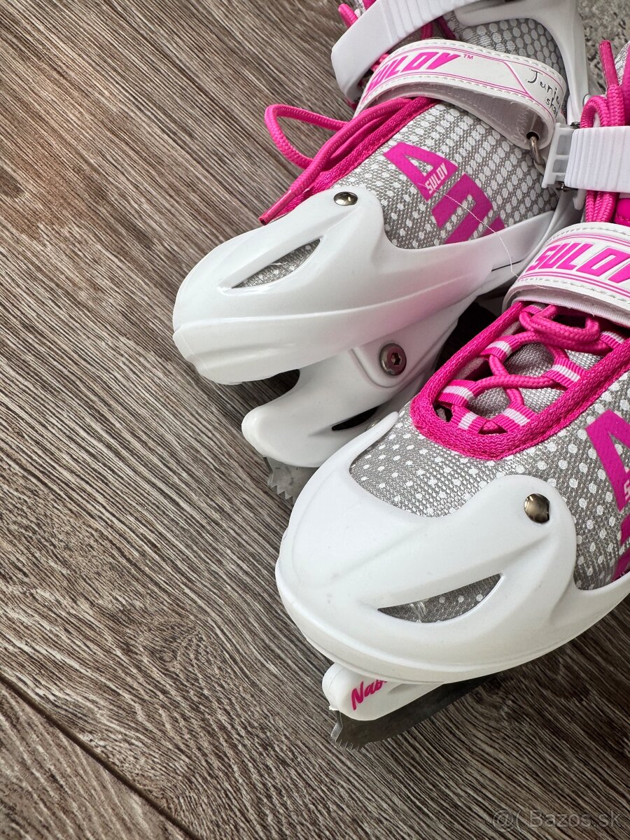 Dievčenské korčule na lad Sulov - veľkosť 34-37 - 5