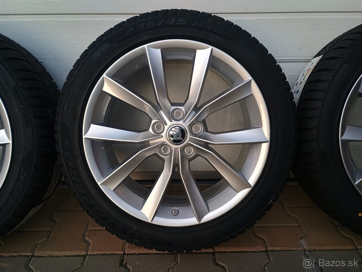 Originálna zimná sada Škoda Superb s pneu 235/45 R18 - 5
