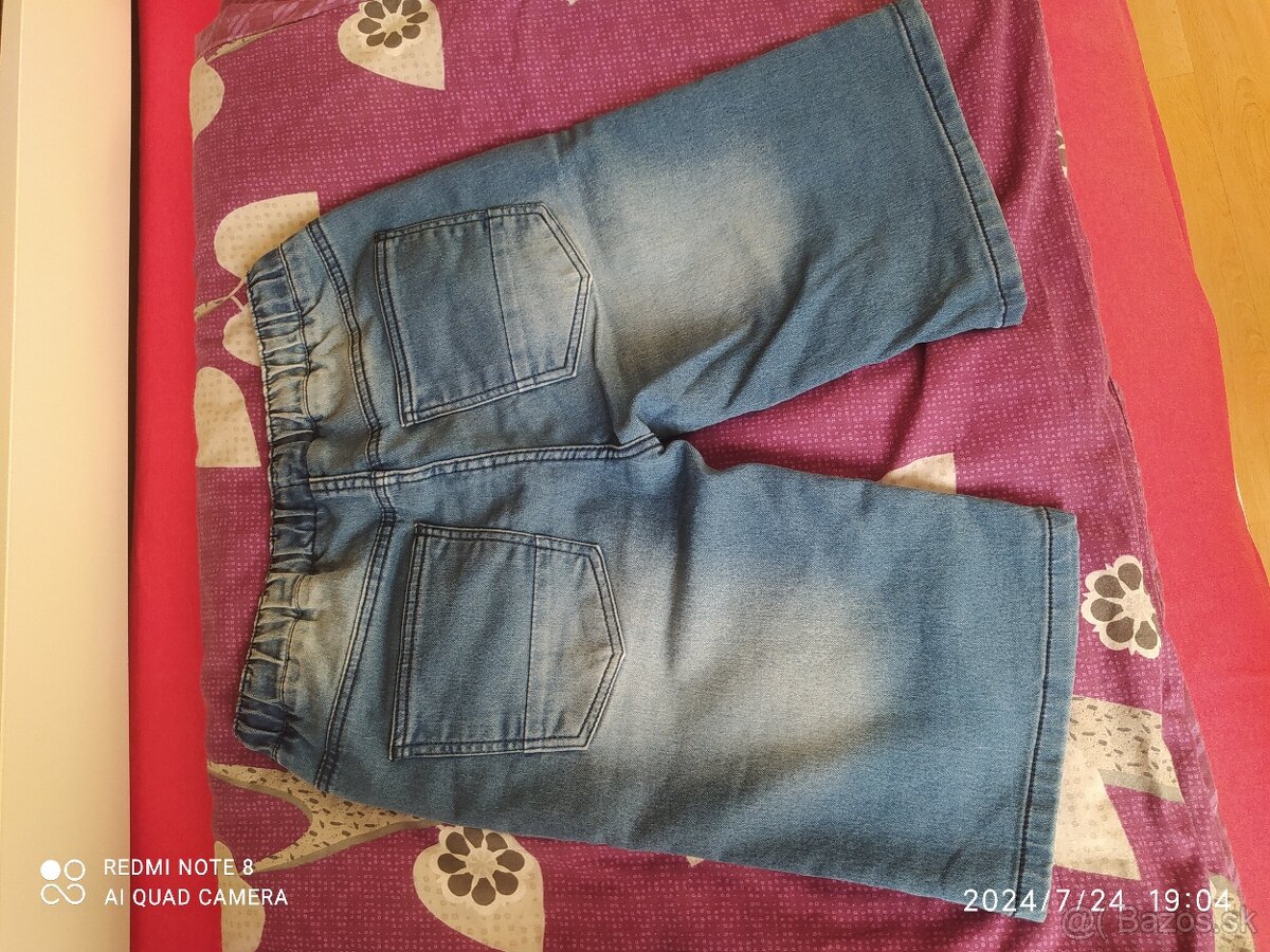 Chlapčenské kraťasy riflové - 5