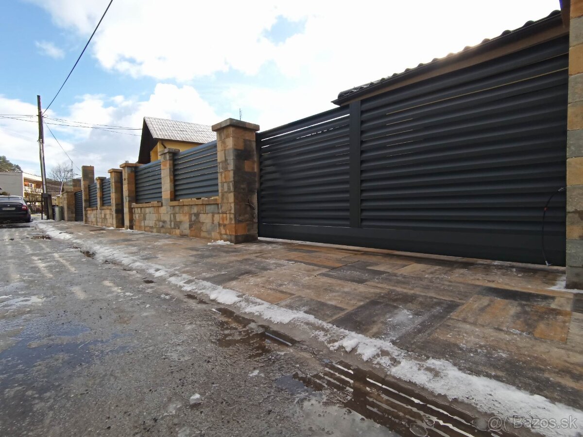 Hliníkové oplotenie - 5