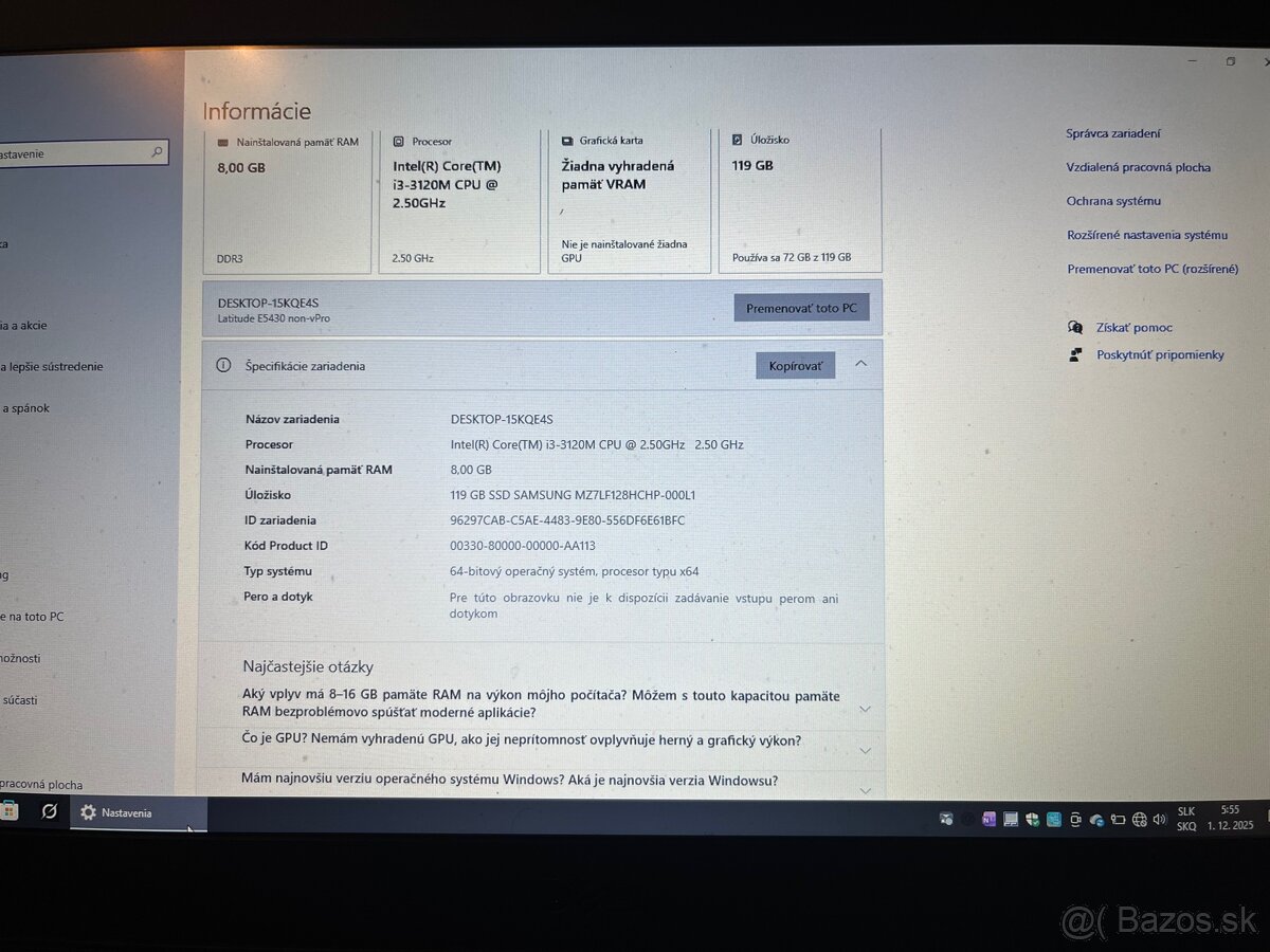 Dell Latitude E5430 - 5