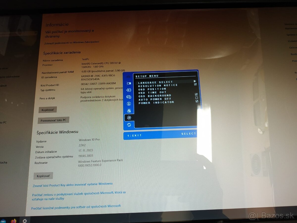 Lcd Dotykový monitor 22" - 5