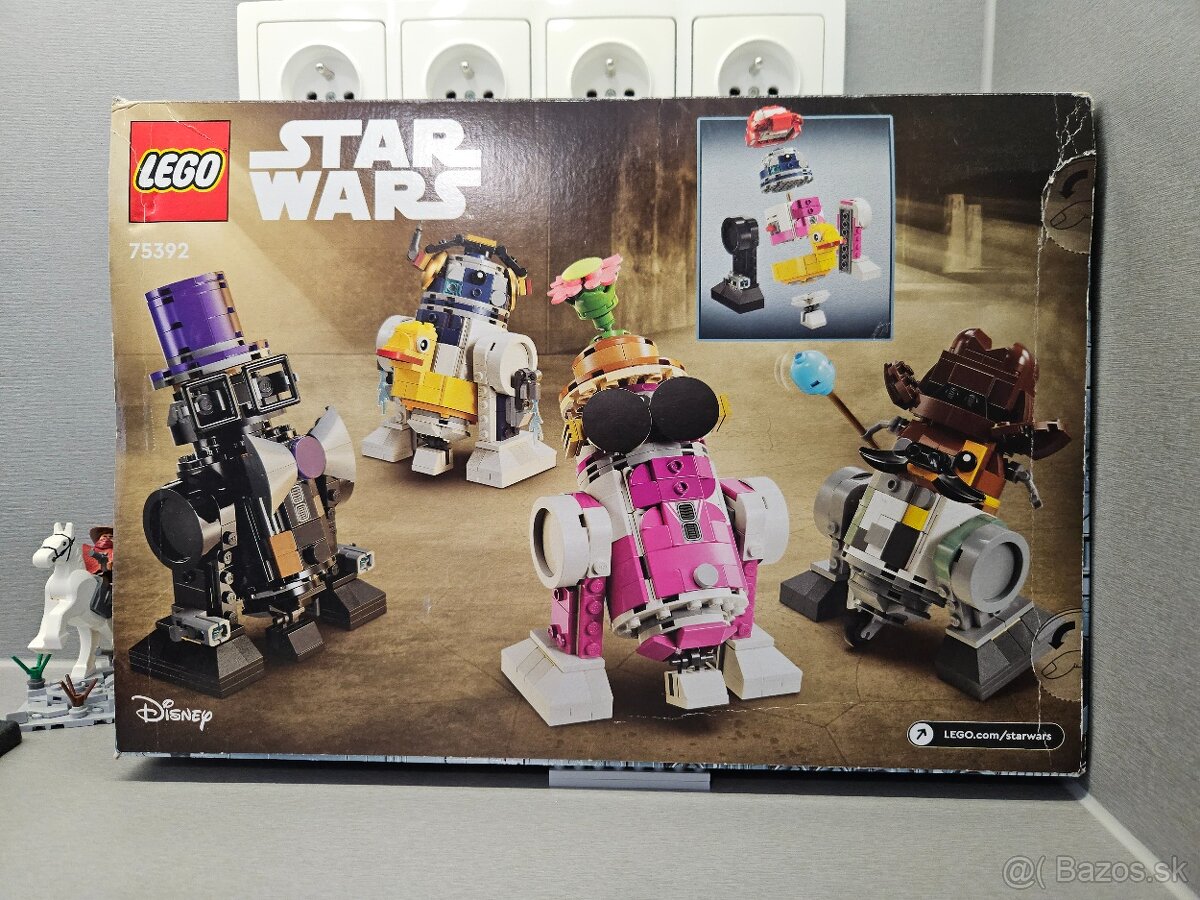 NOVÉ LEGO STAR WARS 75392 Creative Play Droid Builder - 5