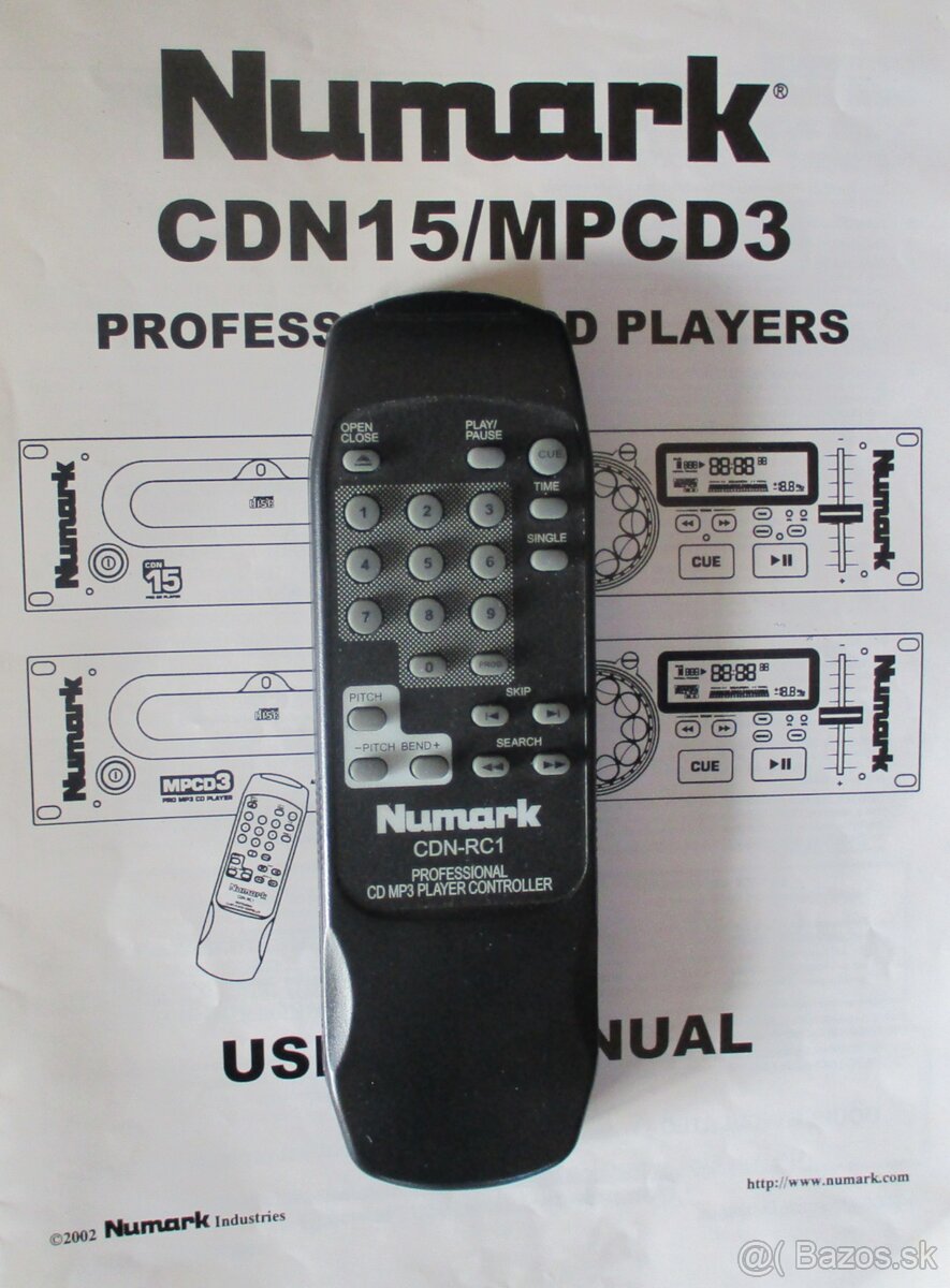NUMARK CDN15/MPCD3 PROF.CD PLAYERS - 5