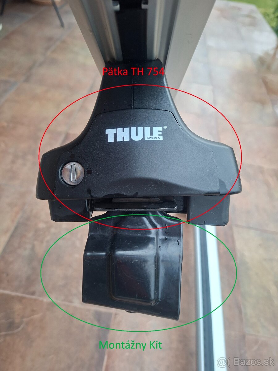 THULE strešný nosič Wingbar Evo TH7113+754+1618 VW Jetta - 5