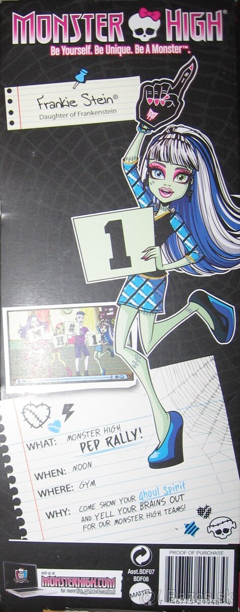 MH. Frankie Stein bábiky - 5