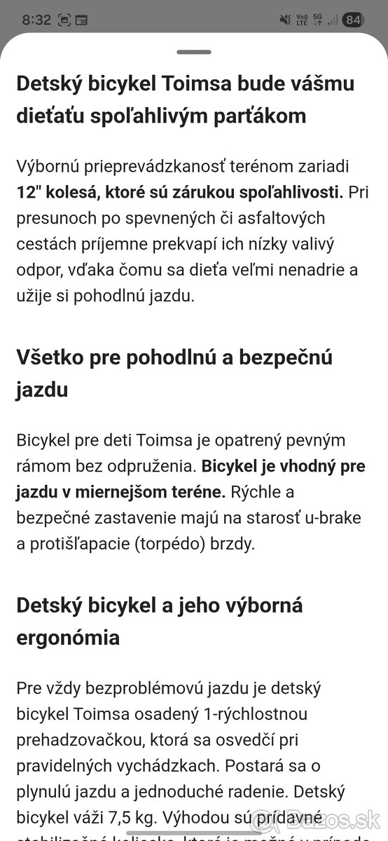 Detský bicykel labková patrola - 5