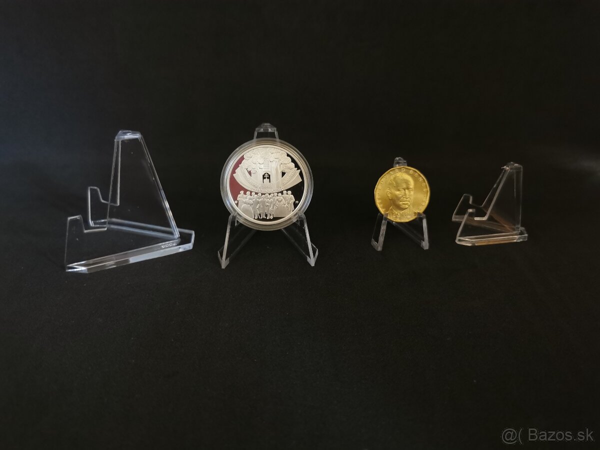 mini stojan na mince/medaile - 5