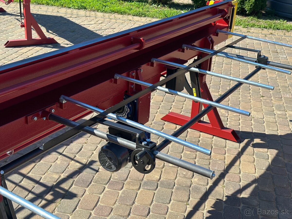 Elektrický ohýbací stroj, ohýbačka, lemovačka na plech, 3m - 5