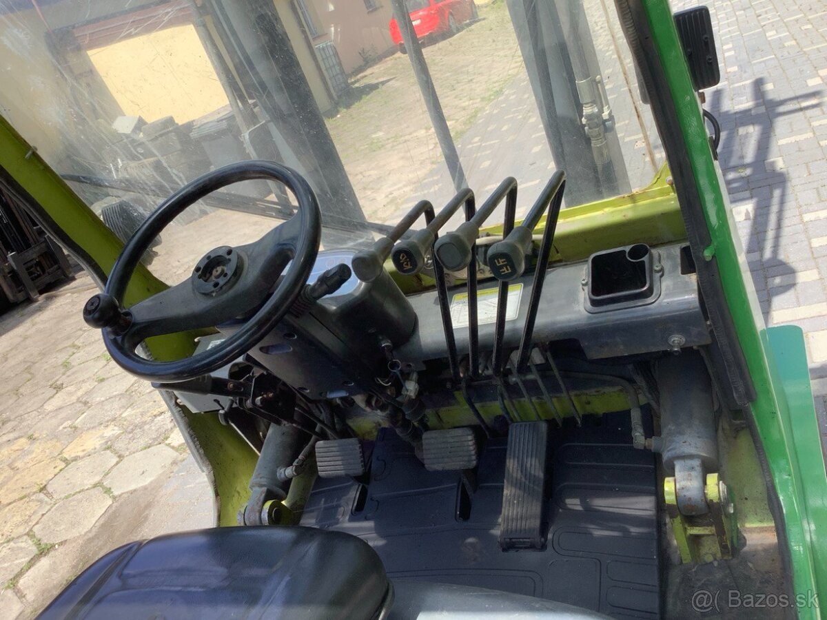 Heli CPCD30 – diesel vozík 3t, Triplex 4.5m, po servise - 5