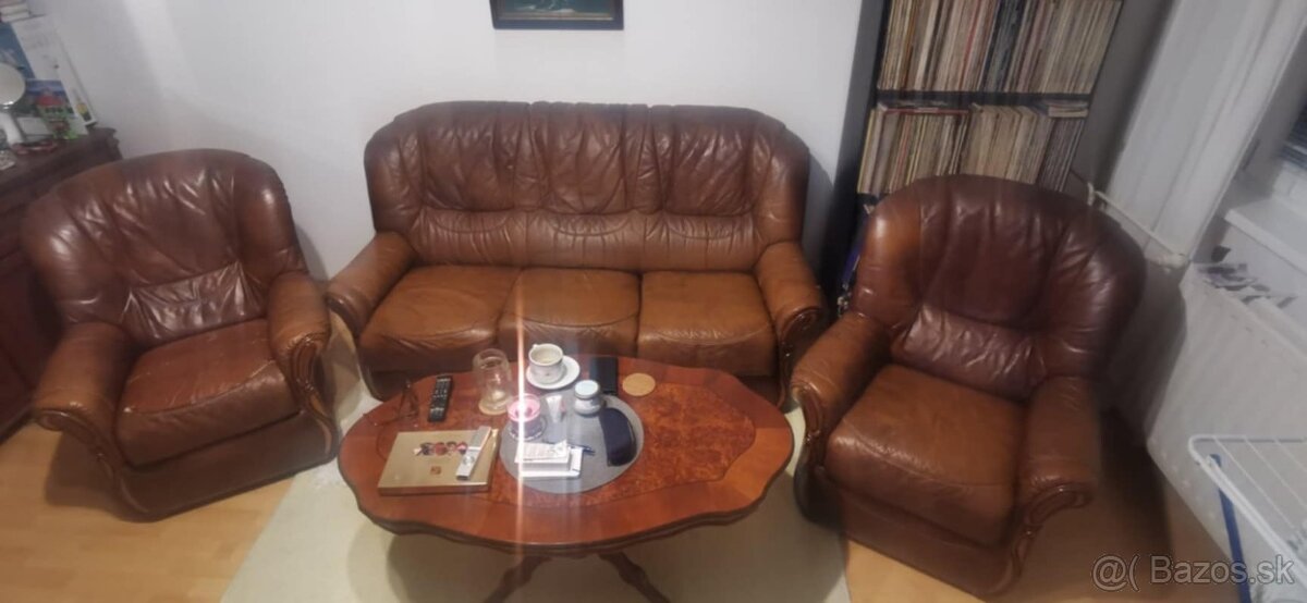 kozeny Gauc + 2x kreslo - 5