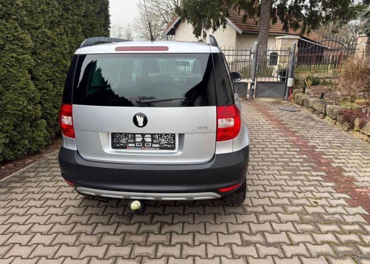 Škoda Yeti 1,2TSi prav.servis vyhř sedade benzín manuál - 5