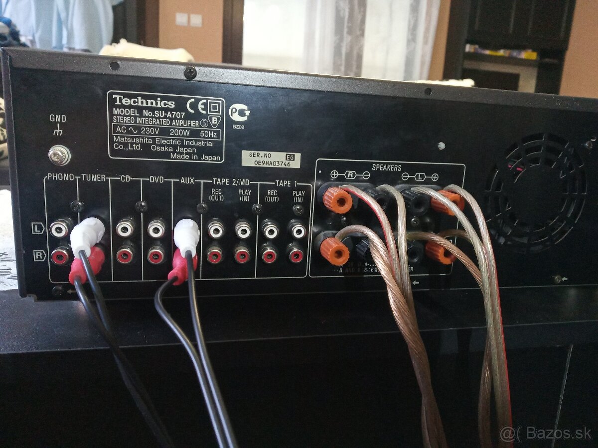Zosilňovač Technics SU-A707 - 5