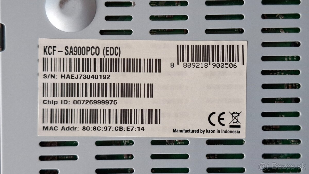 UPC Set Top Box KCF-SA900PCO (EDC) - 5