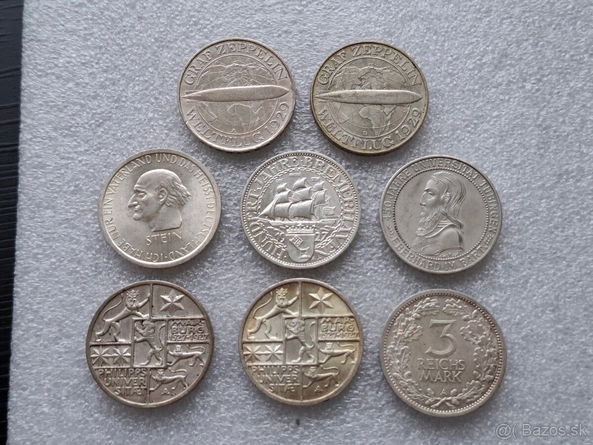 mince Nemecko - Weimarska Republika - 5