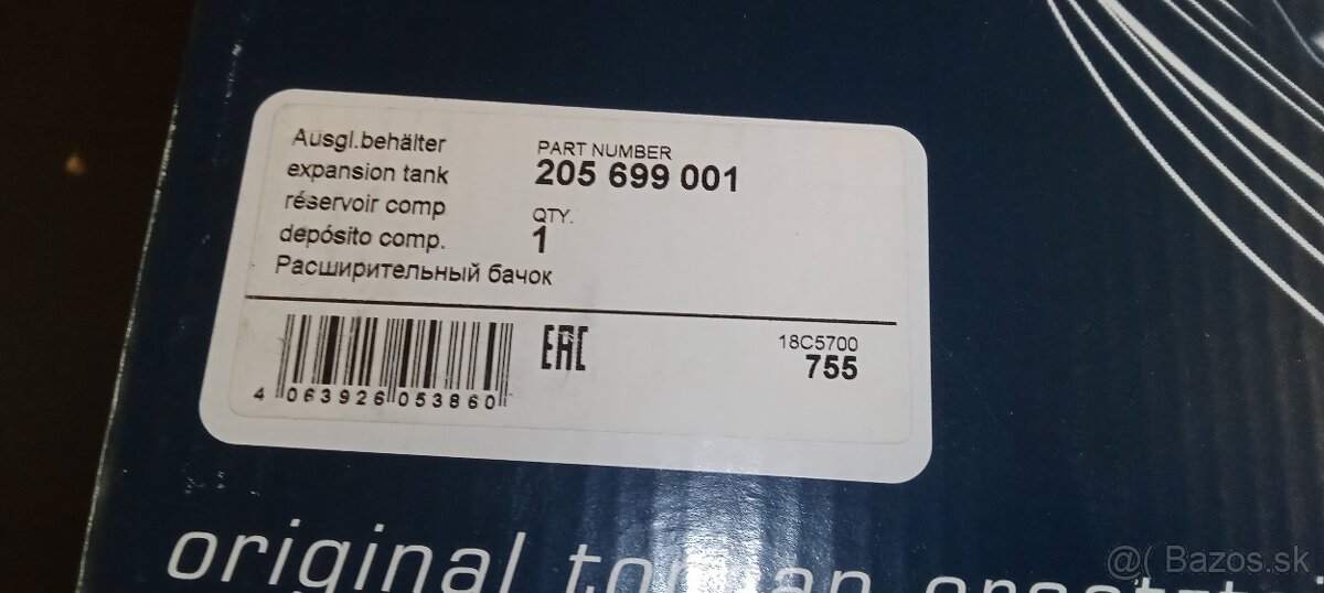 Vyrovnávacia nádobka chladiacej kvapaliny - 5