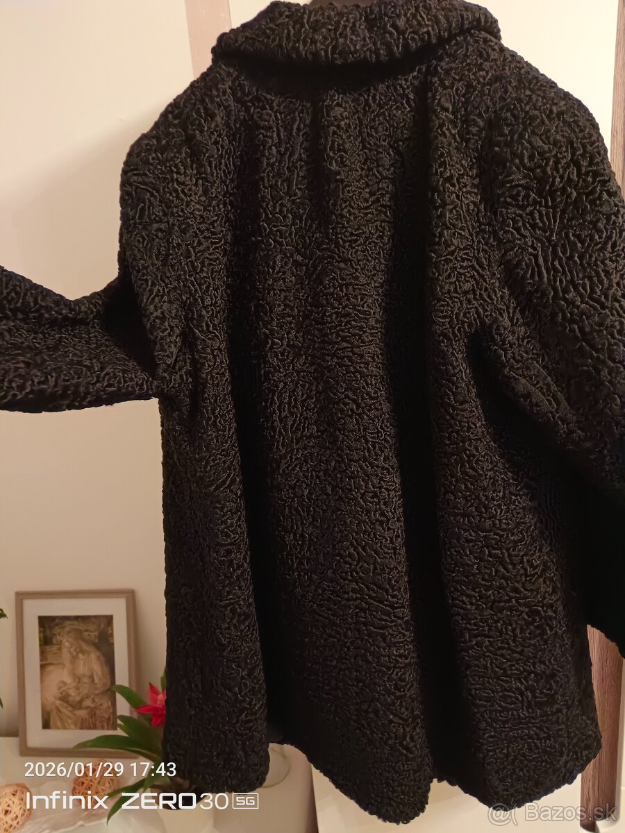 Dámska čierna bunda - 5
