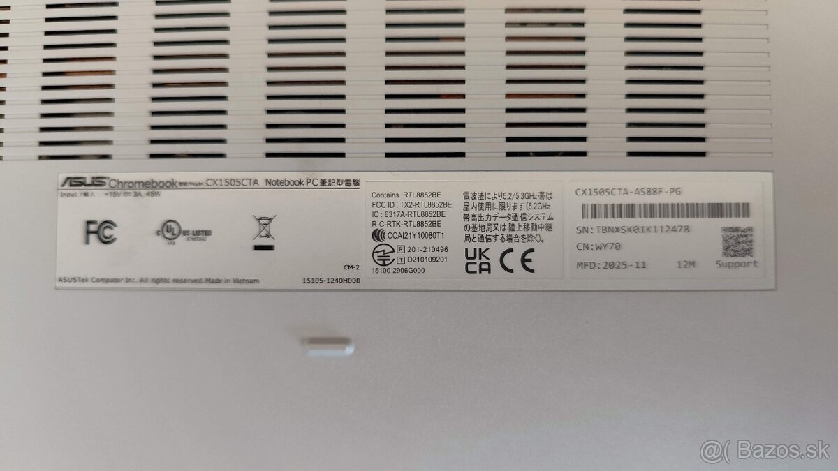 ASUS Chromebook CX1505-CTA - 5