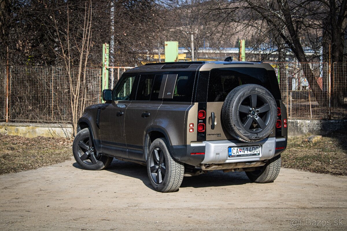 Defender 110 P400, nelakované, el. ťažné, DPH, veľmi pekné