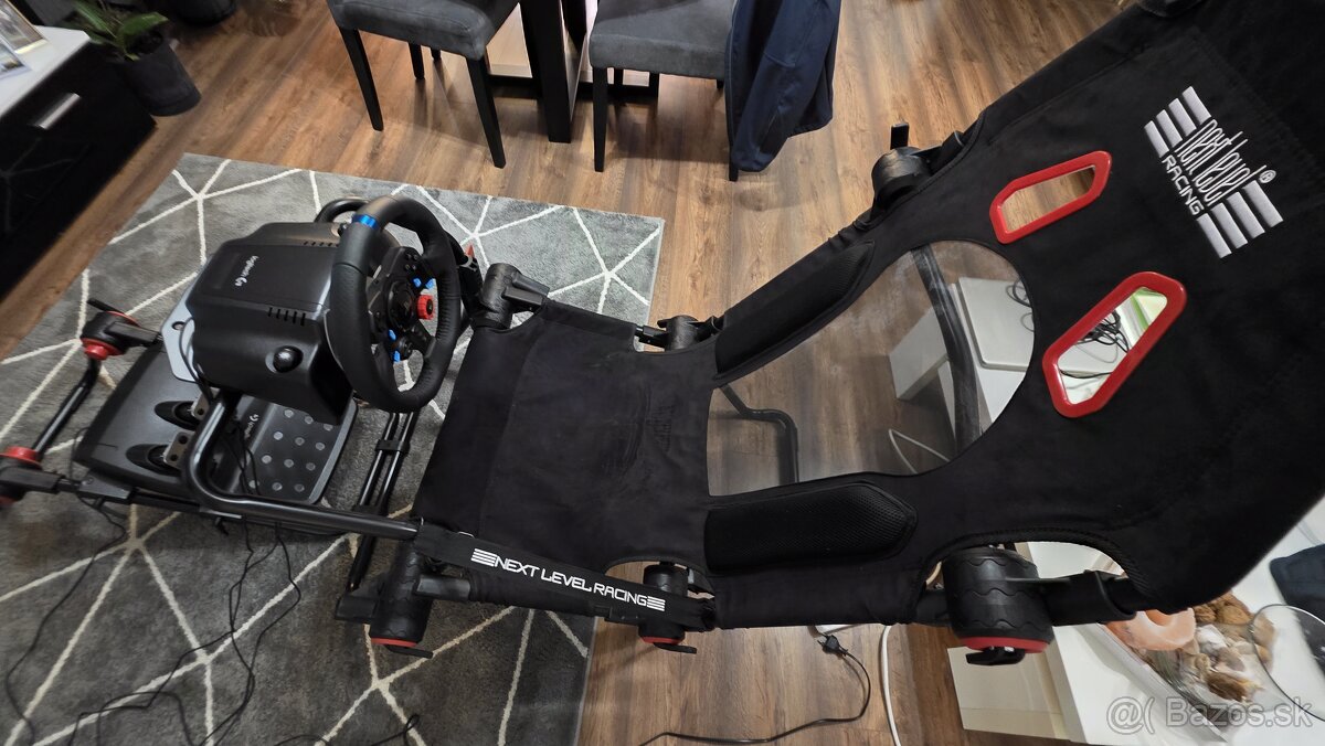 Herné kreslo plus volant logitech - 5
