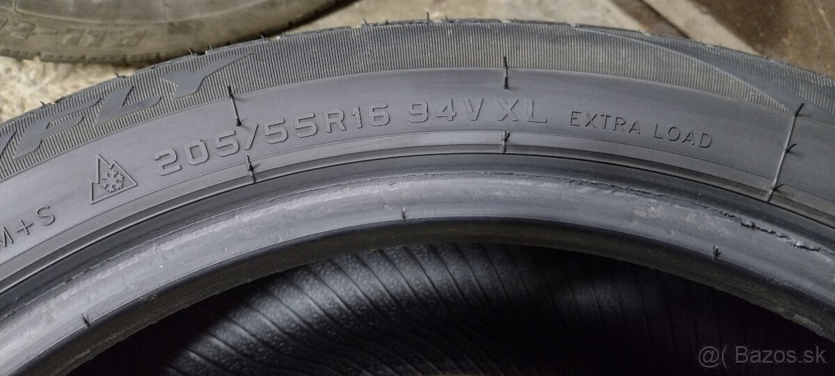 4ks. Zimné pneumatiky 205/55R16 94V XL EXTRA LOAD - 5