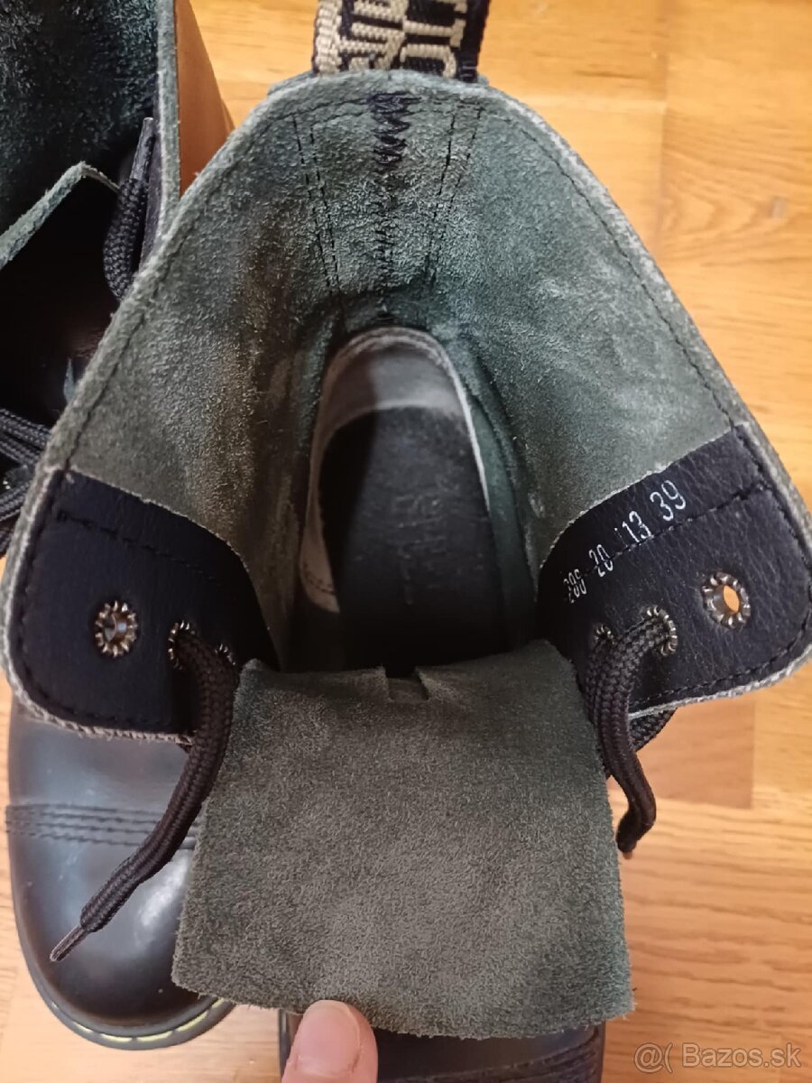 Kožené dámske topanky Steel 39 bez oceľovej špičky / punkové - 5