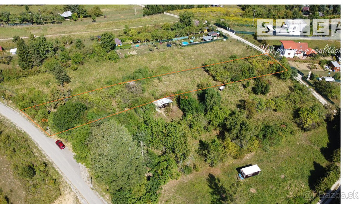 STRÁŽOV - POZEMOK O VÝMERE 1738m2 - 5
