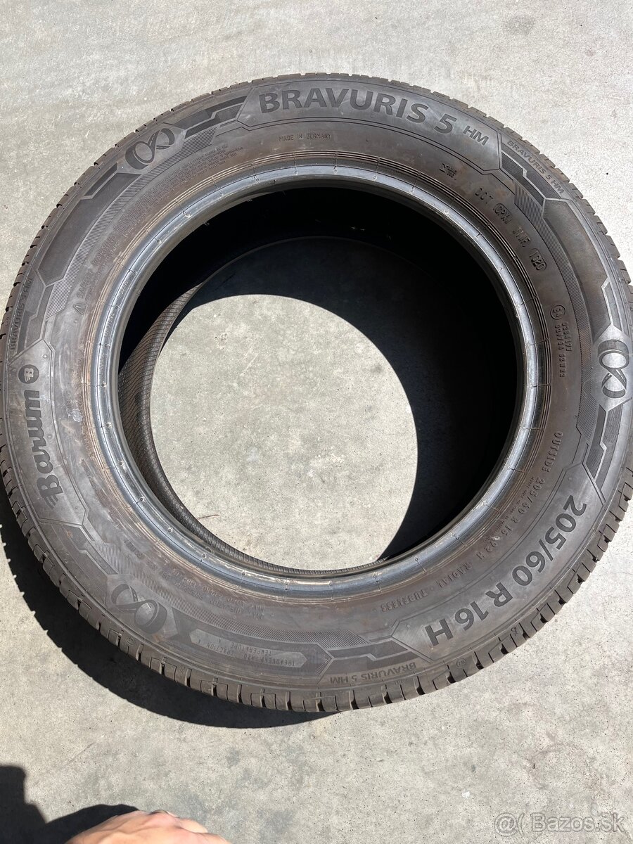 205/60R16 letné - 5