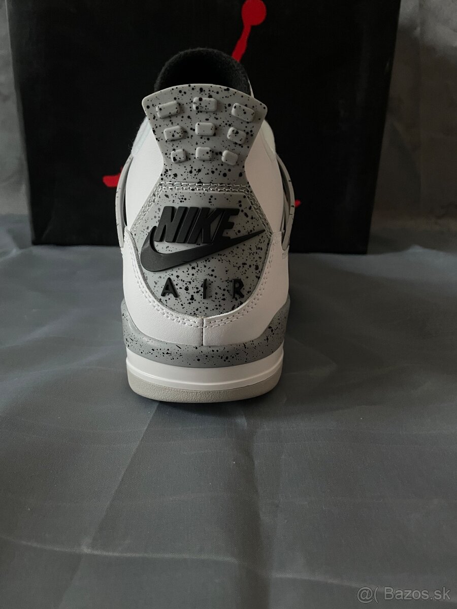 Jordan 4 white cement - 5