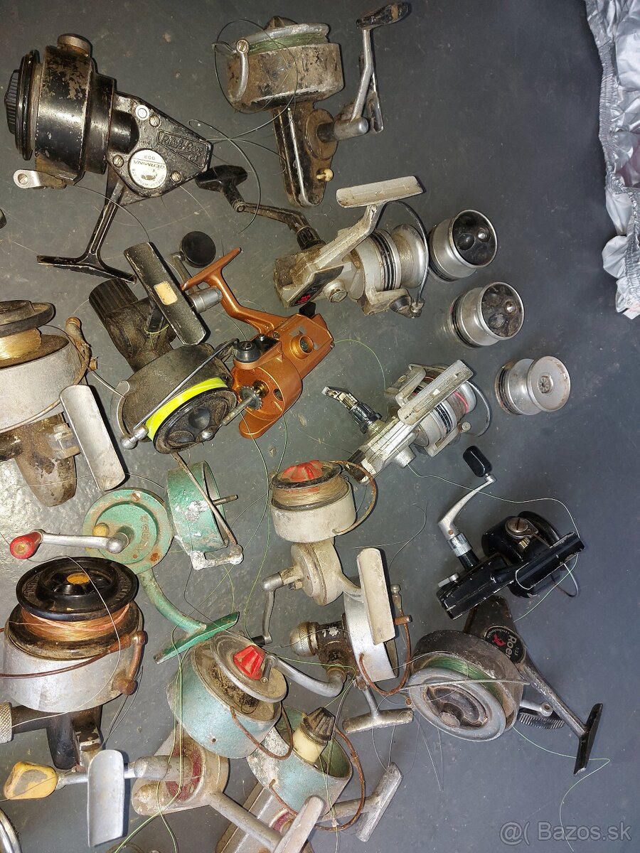 Mix starých navijáků - 5