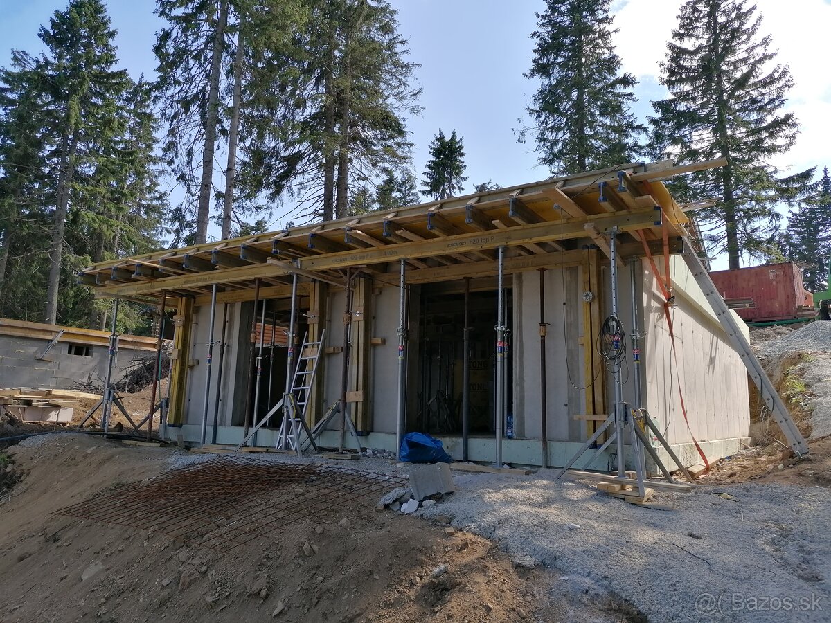 Stavebné práce - Hrubé stavby - základové dosky - 5