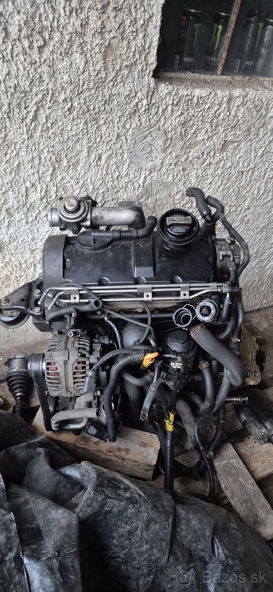 Predám diely škoda fabia 1.9tdi 74kw kod:ATD - 5