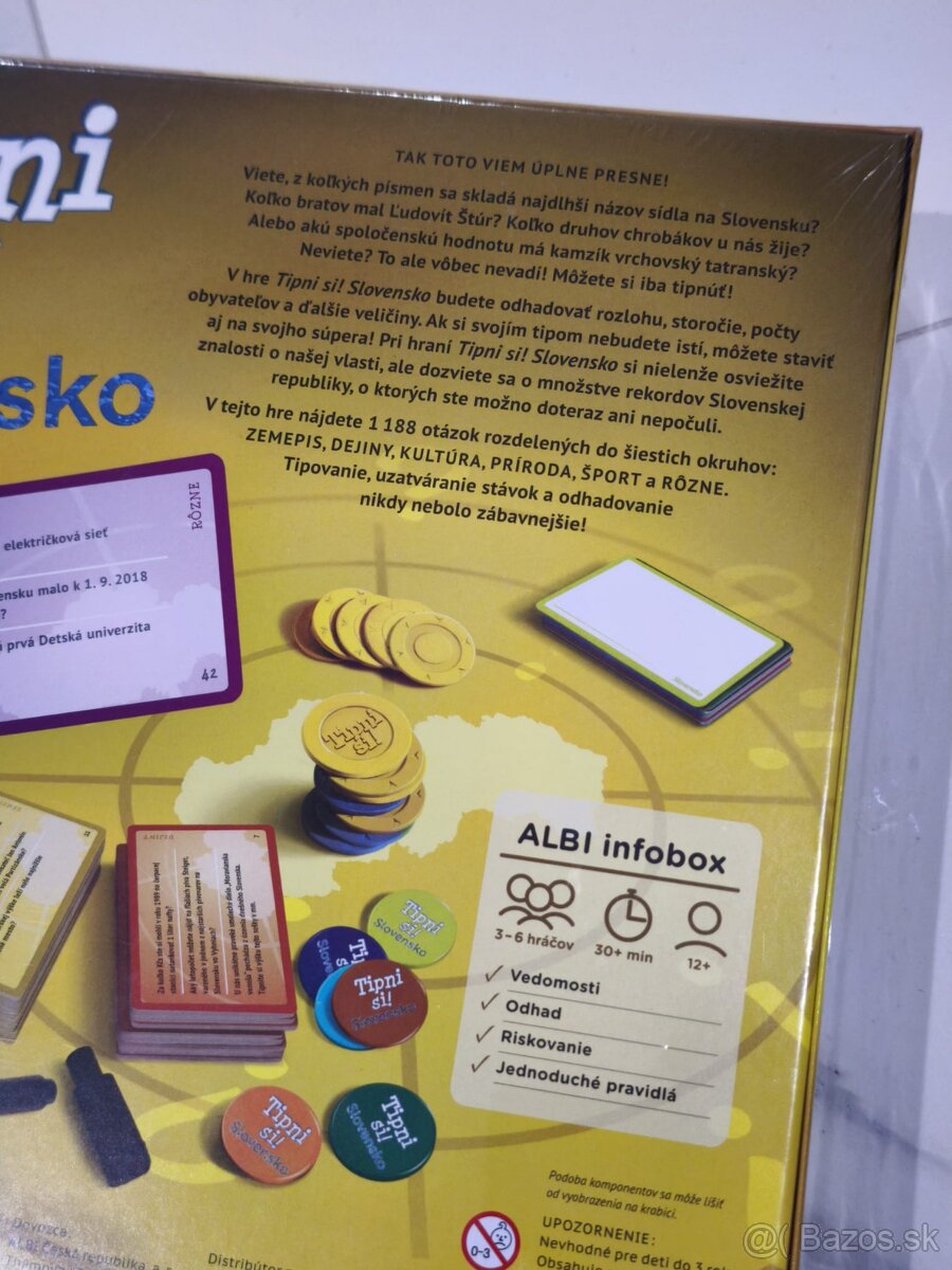 Predám čisto novú hru Tipni si Slovensko od Albi - 5