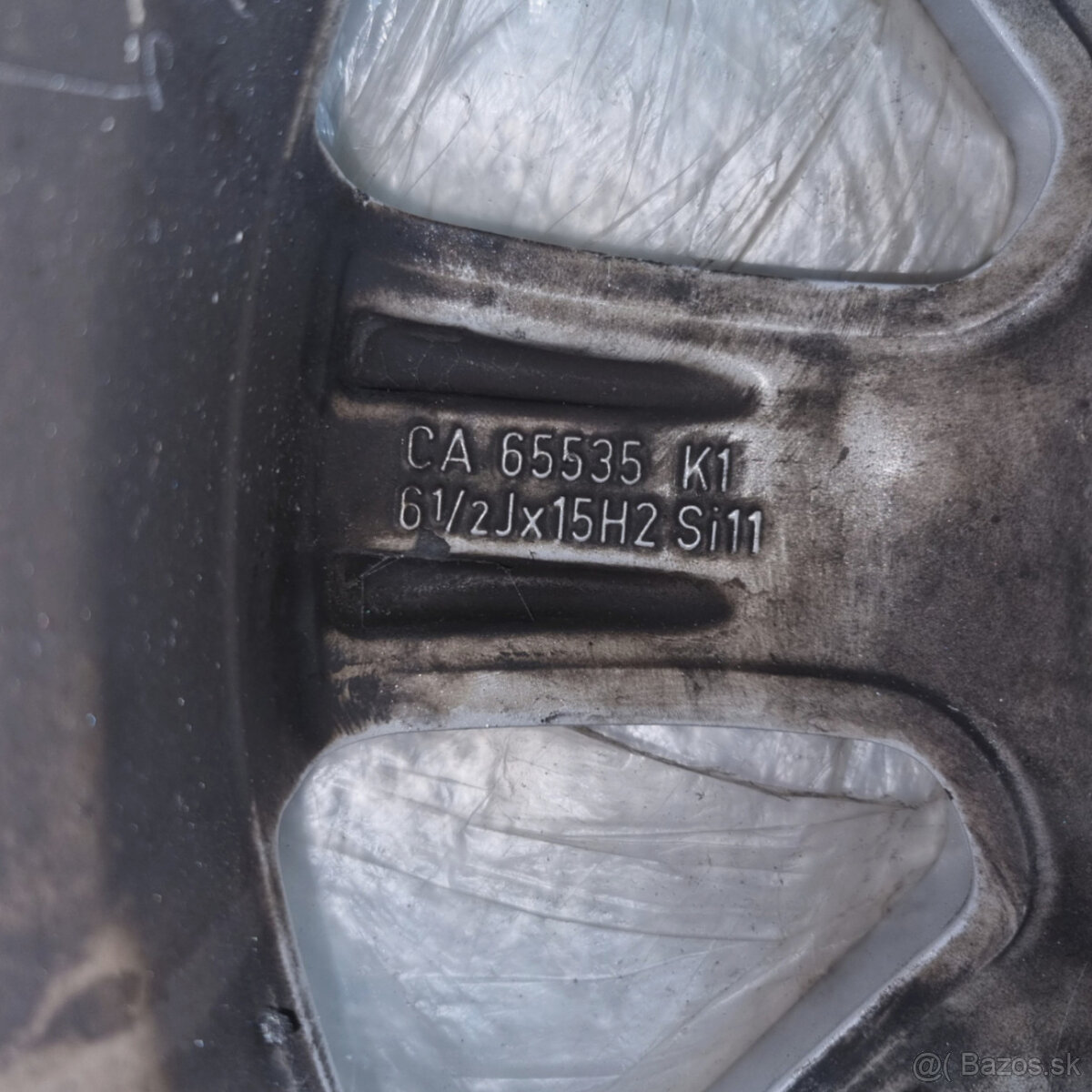 Hliníkové Borbet disky 4x100 R15 6,5J ET35 - 5