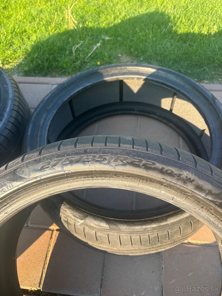 Pirelli Pzero 275/35 R22 a 315/30 R22 - 5