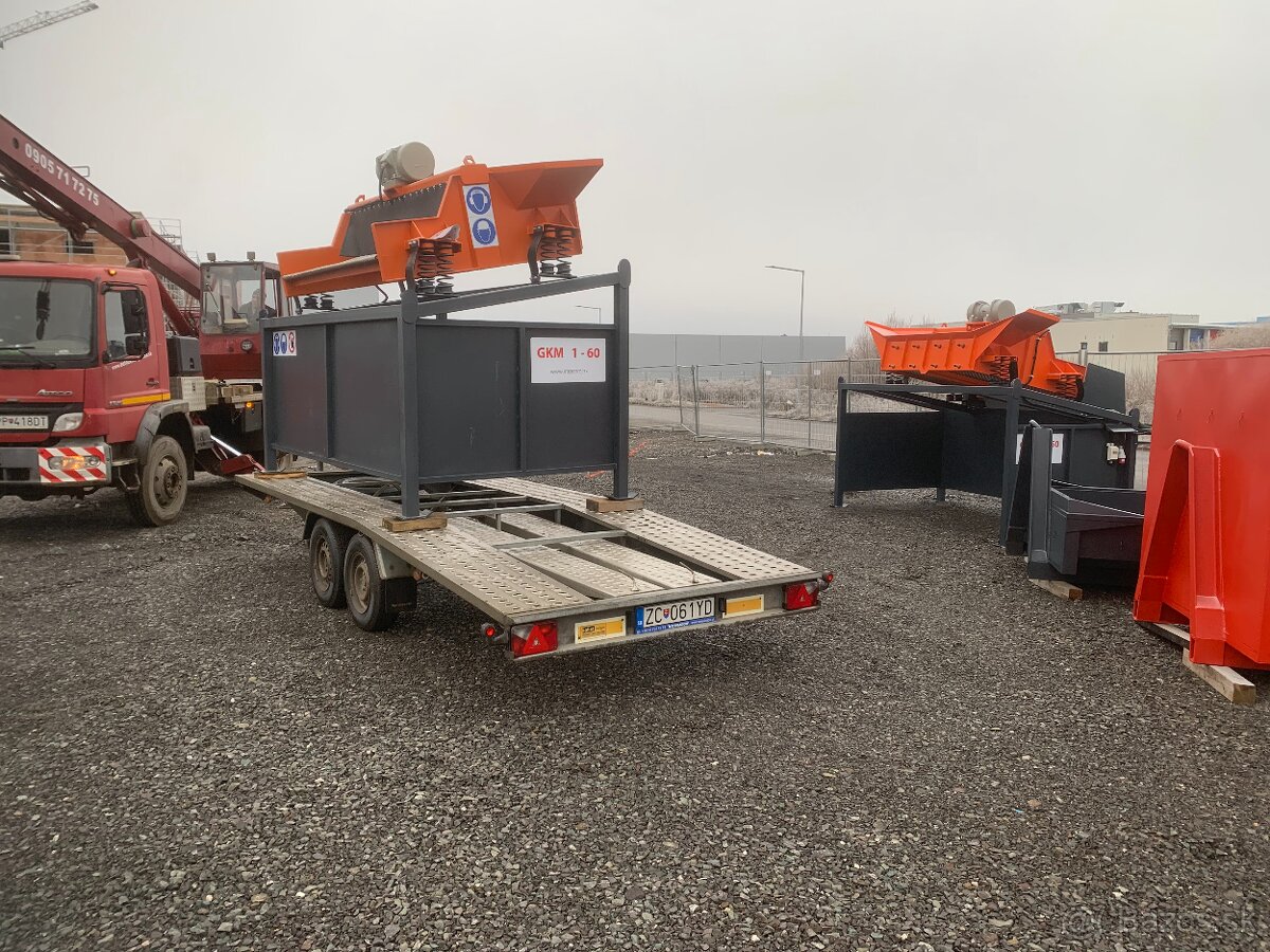 Triedička zeminy, kameňa ,štiepky . - 5